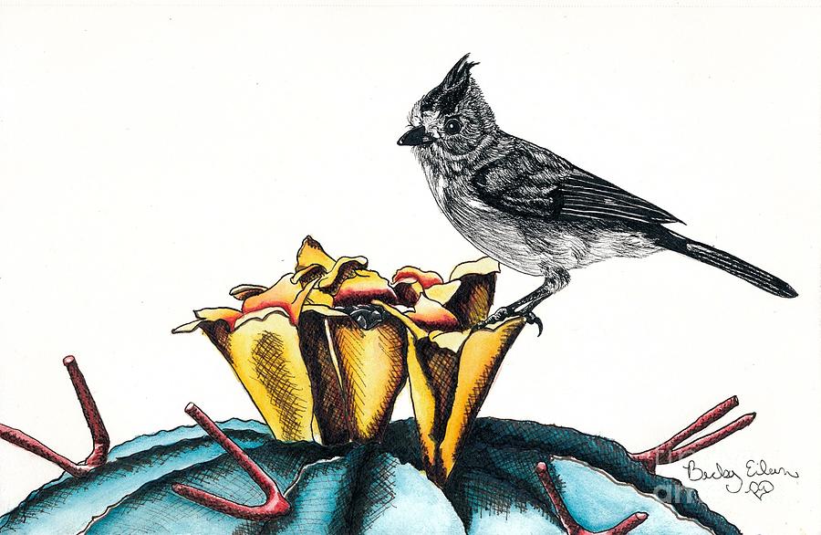 Shy Titmouse by Becky Eileen Eller Shy Titmouse by Becky Eileen Eller