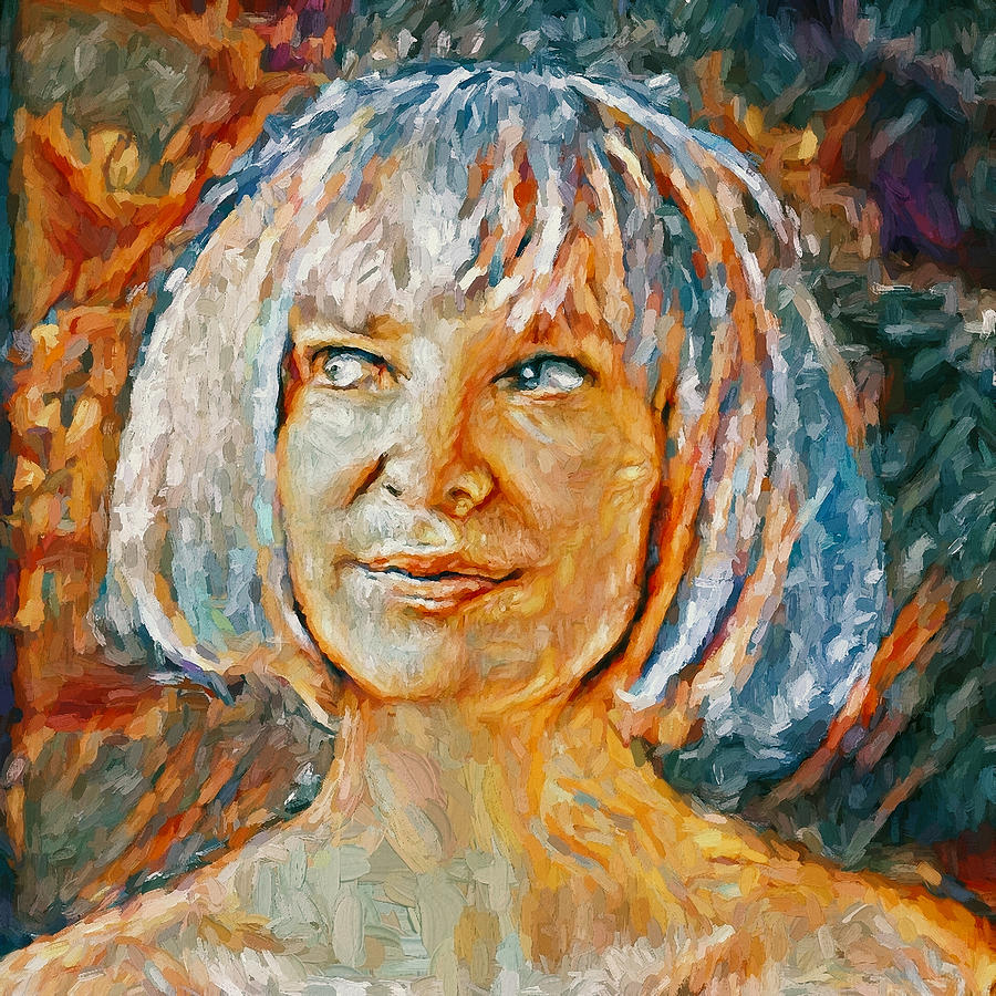 Sia Paint Portrait 2 Digital Art by Yury Malkov