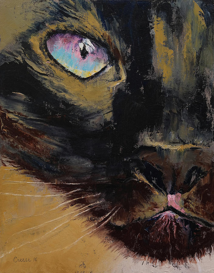 Siamese Painting by Michael Creese