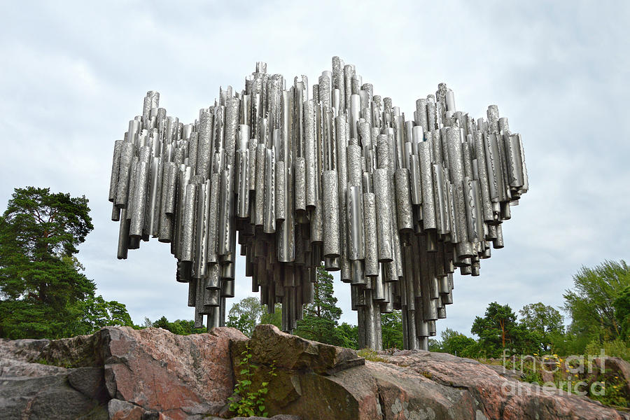 Sibelius Monument, Helsinki Photograph