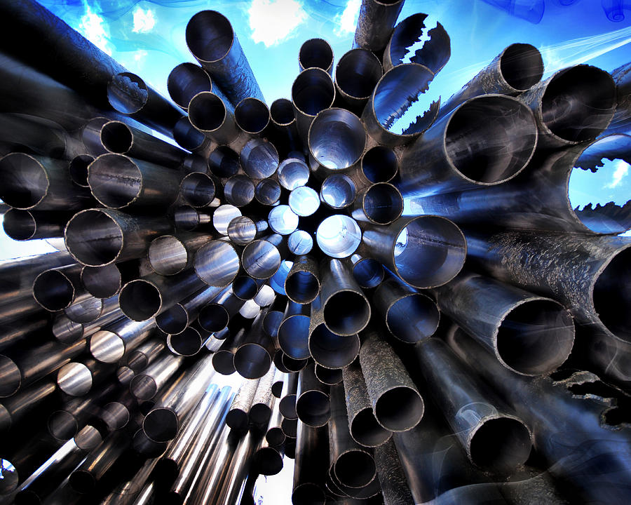 Sibelius Monument Photograph by Steve Snyder