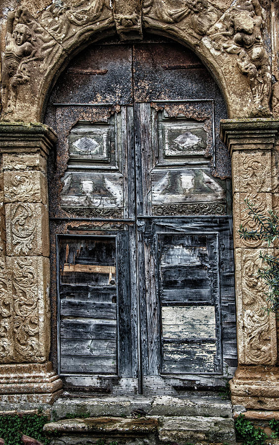 Sicilian Door Photograph by Patrick Boening