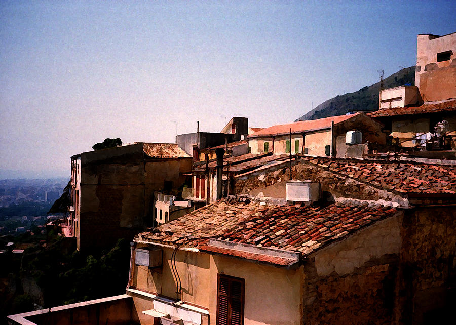Sicilian Rooftops Photograph by John Vincent Palozzi