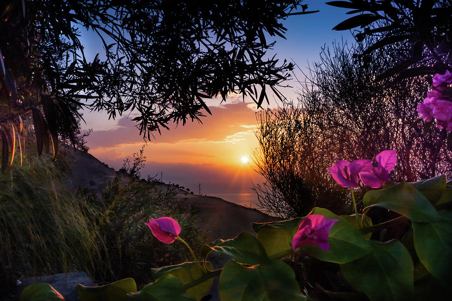 Sicilian Sunrise Photograph by John Randazzo