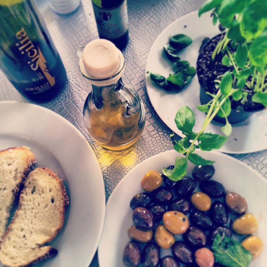 Wine Photograph - #sicily #sicilia #wine #food #olives by Cat H