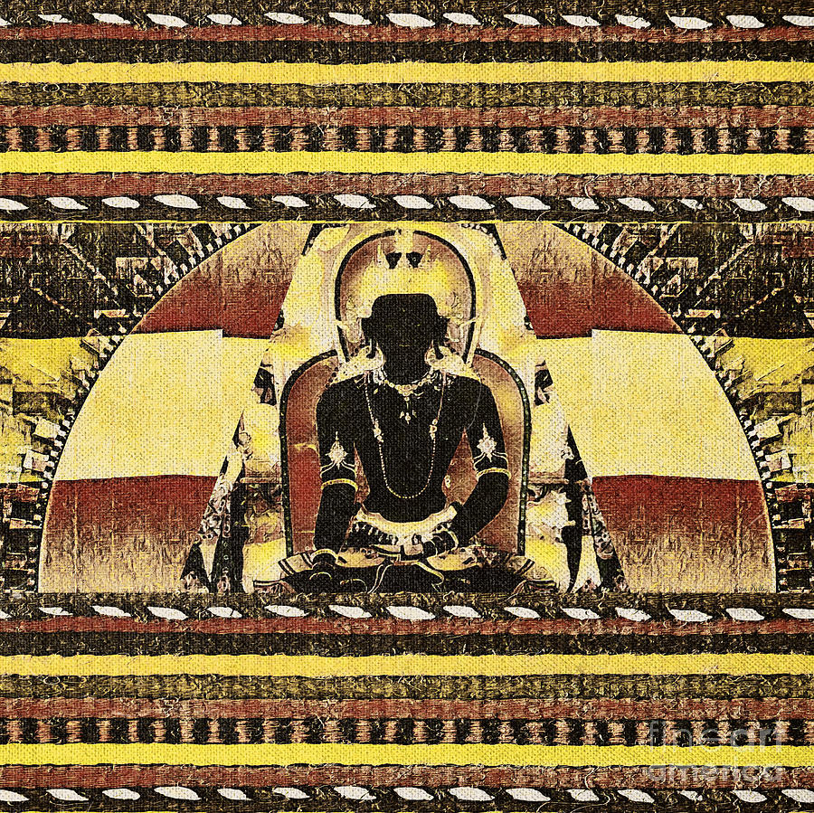 Buddha Mixed Media - Siddhartha Gautam by Lita Kelley Buddha Mixed Media - Siddhartha Gautam by Lita Kelley