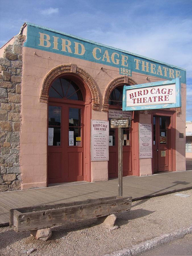 Side view of Bird Cage Theater number 1 Tombstone Arizona 2004 Photograph by David Lee Guss