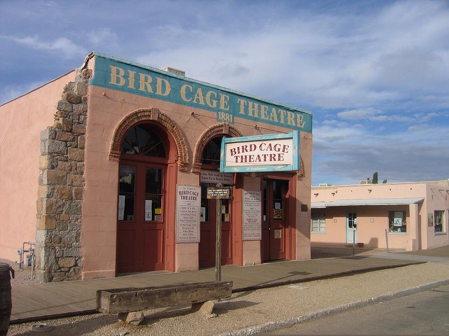 Side view of Bird Cage Theater number 2 Tombstone Arizona 2004 Photograph by David Lee Guss