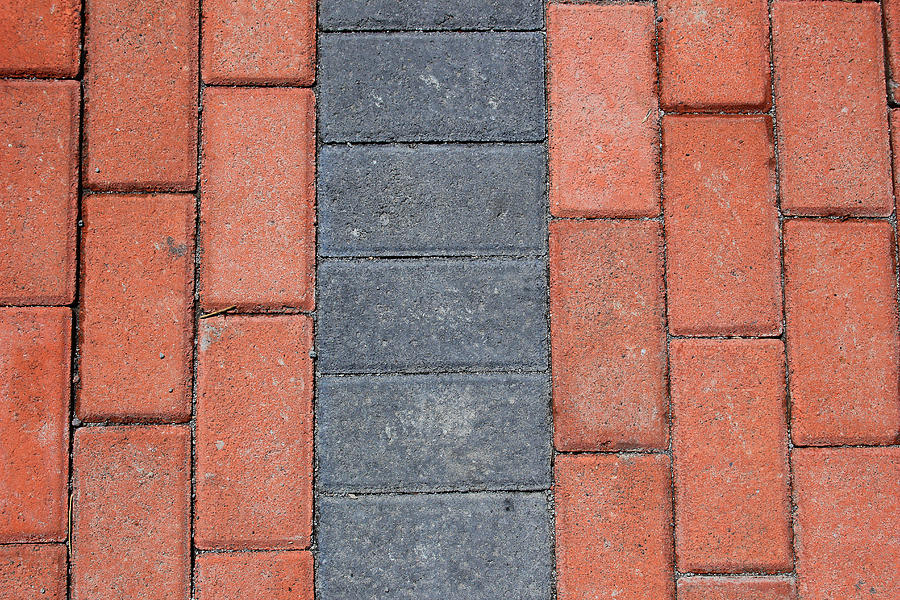 Sidewalk Blocks Photograph by Robert Hamm - Fine Art America