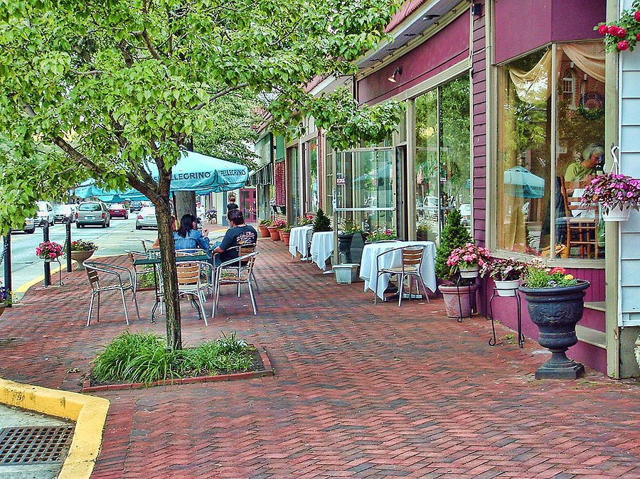 Sidewalk Cafe 2 Photograph by John Rivera - Fine Art America