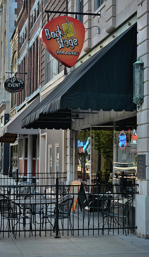 Sidewalk Respite - Bar and Grill Photograph by Greg Jackson