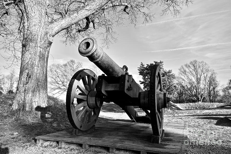 Siege Cannon at Yorktown Battlefield Photograph by Rachel Morrison