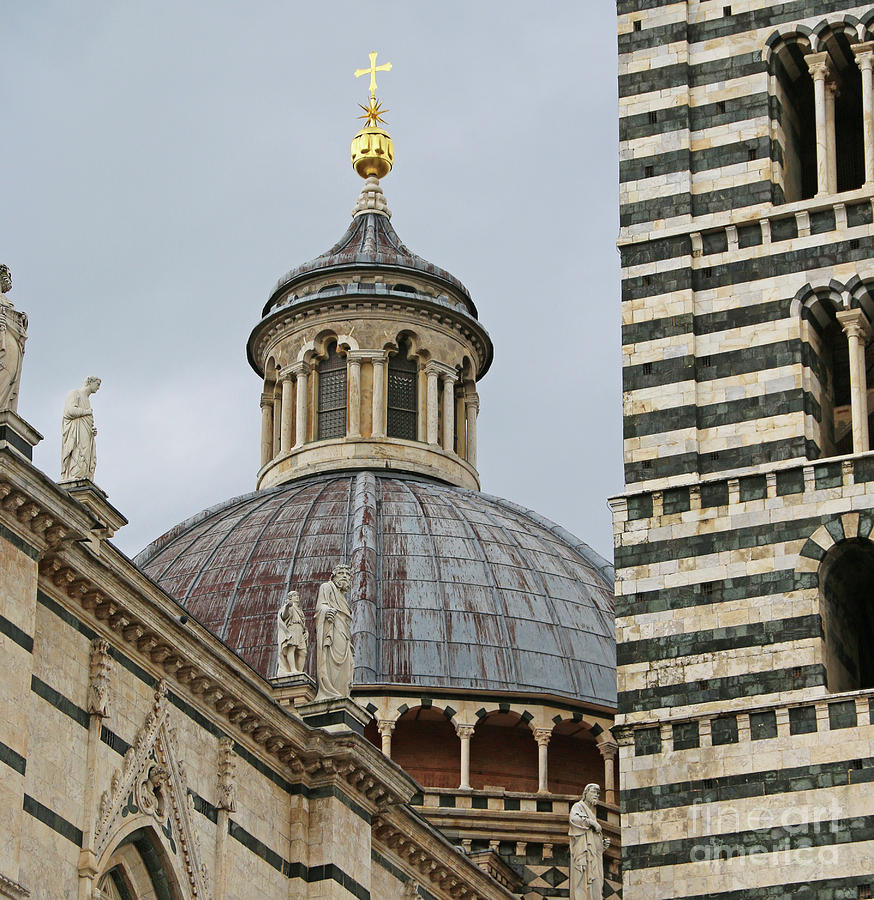 Siena Cathedral and Bell Tower  1247 Photograph by Jack Schultz