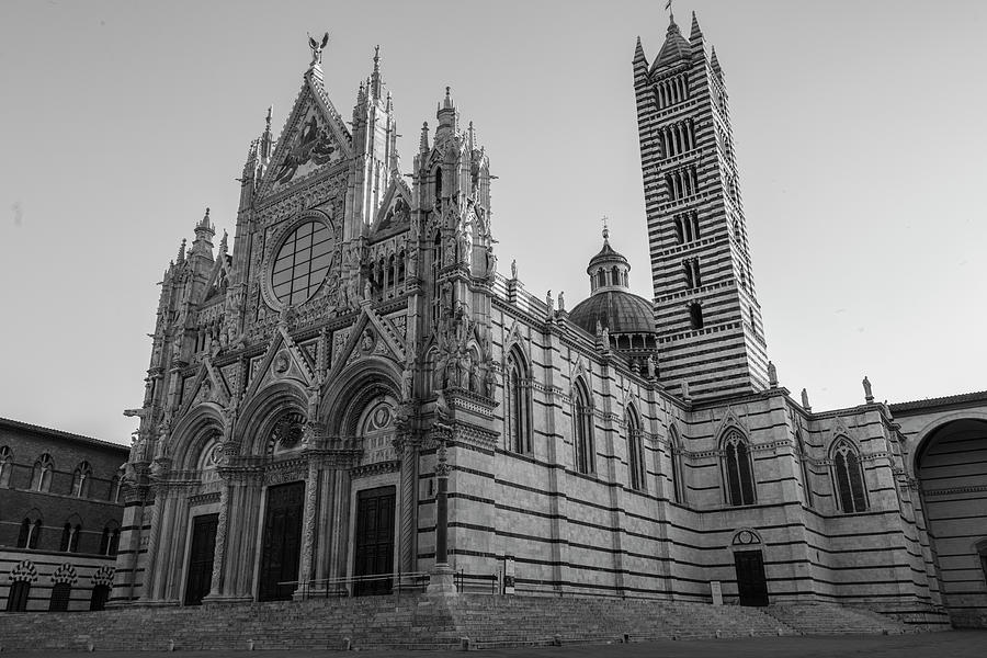 Siena Cathedral at Sunrise  Photograph by John McGraw