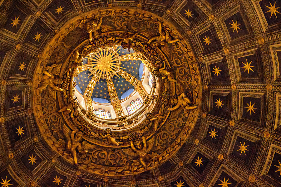 Siena Cathedral Dome Interior Photograph by Carolyn Derstine