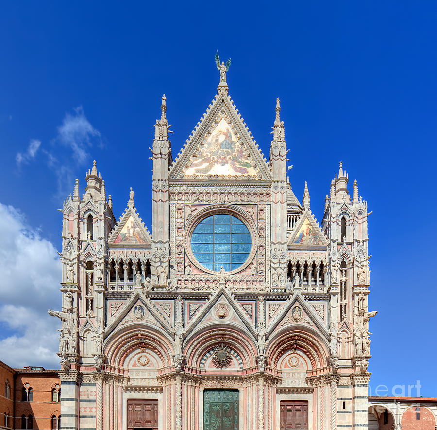 Architecture Photograph - Siena Cathedral, Duomo di Siena in Siena, Italy by Michal Bednarek
