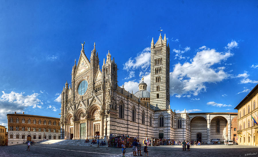 Siena Cathedral in the evening Photograph by Weston Westmoreland