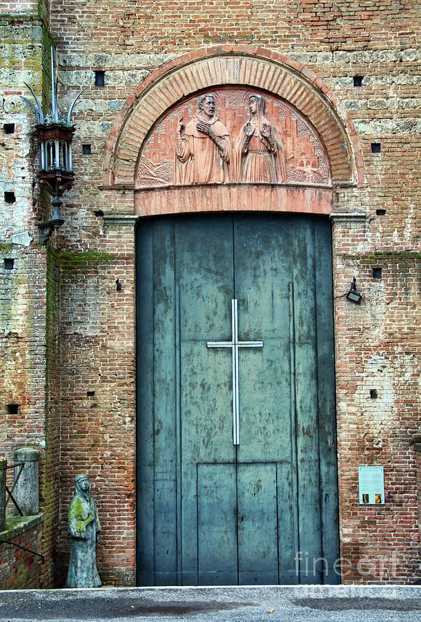 Siena Church Doors 1299 Photograph by Jack Schultz