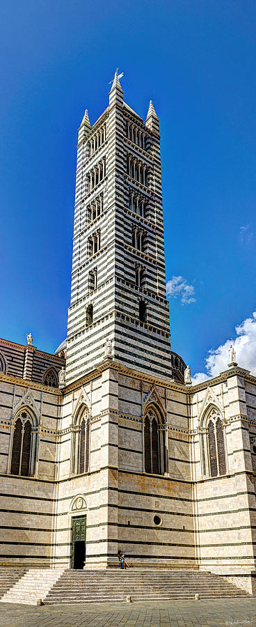 Siena Duomo tower - campanile Photograph by Weston Westmoreland