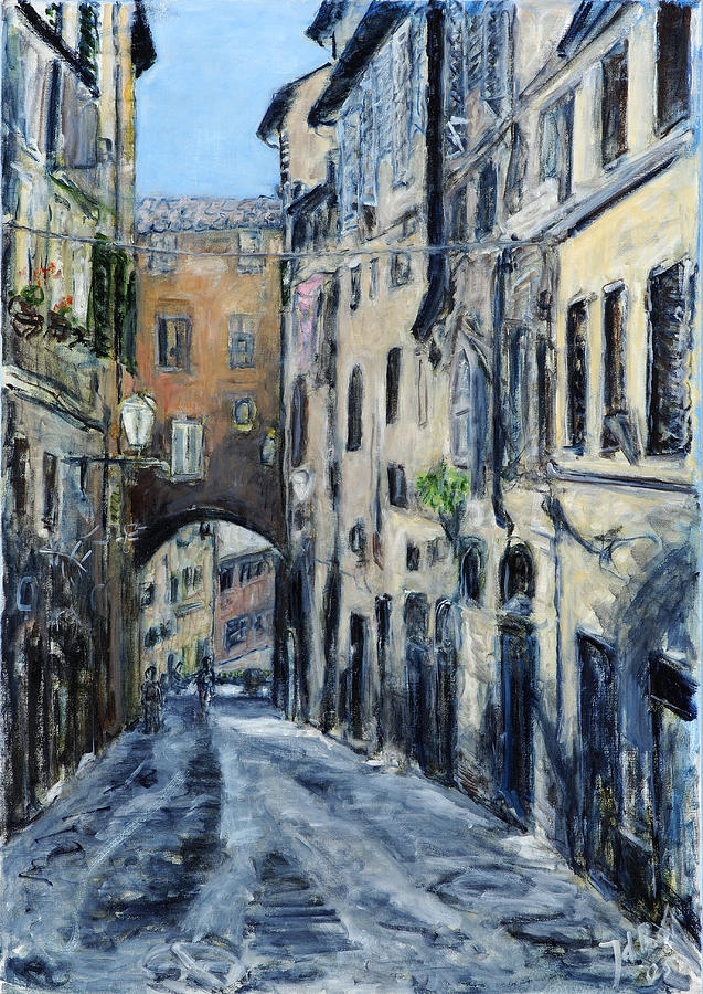 Siena Porta Painting by Joan De Bot Siena Porta Painting by Joan De Bot