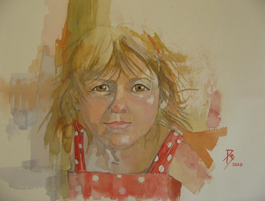 Sienna Painting by Ray Agius