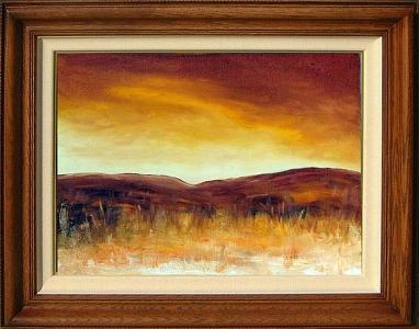 Sunrises Painting - Sienna Sunrise by Graham Murray Sunrises Painting - Sienna Sunrise by Graham Murray