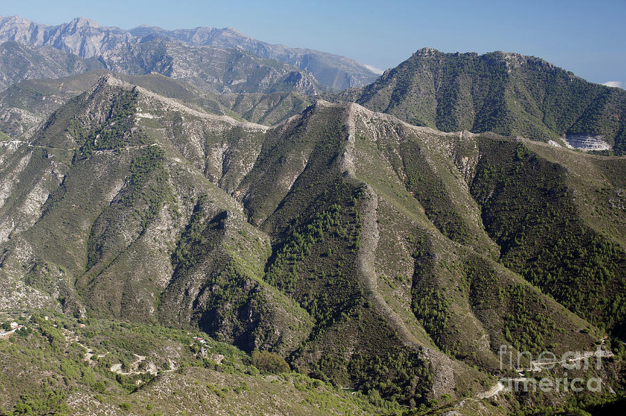 Sierra Almijara mountains Photograph by Rod Jones