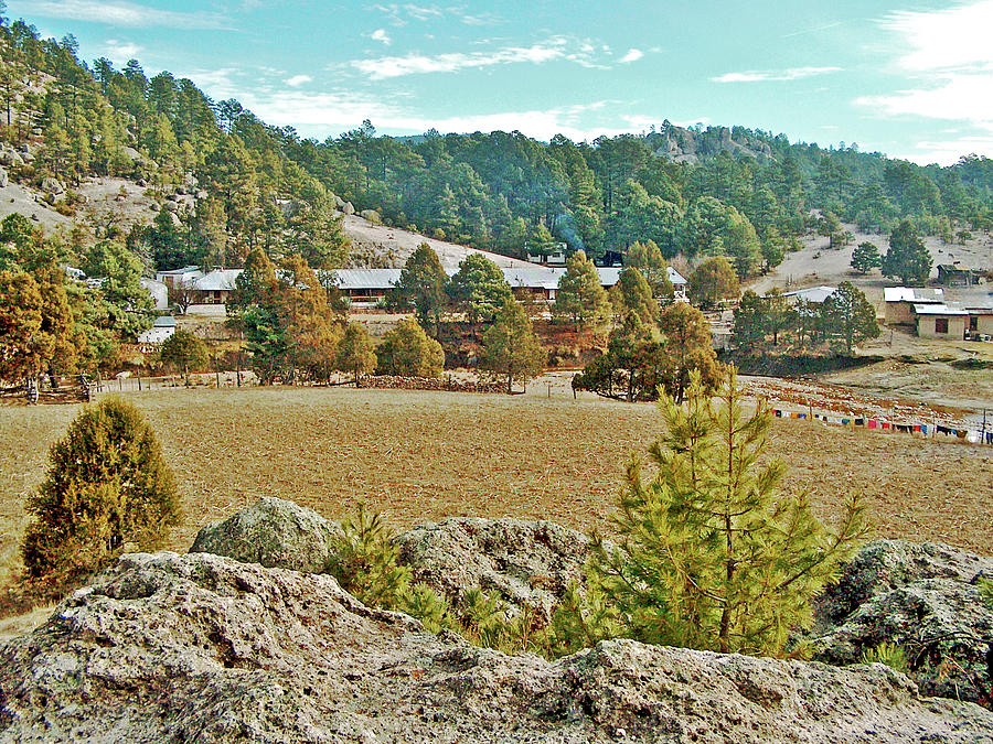 Sierra Madre Hiking Lodge in Copper Canyon in Creel, Chihuahua, Mexico  Photograph by Ruth Hager