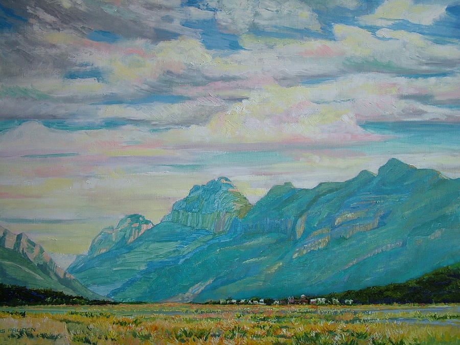 Sierra Madre near Saltillo Painting by Nancy Paris Pruden Sierra Madre near Saltillo Painting by Nancy Paris Pruden