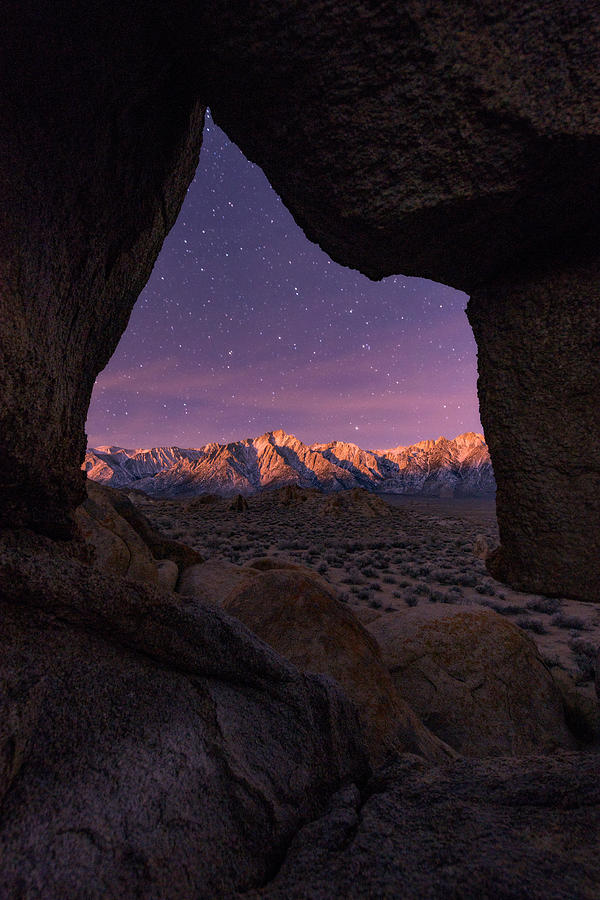 Sierra Nevada Moon Photograph by Dustin LeFevre