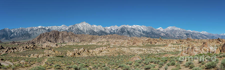 Sierra Nevada Mountain Range Photograph by Michael Ver Sprill