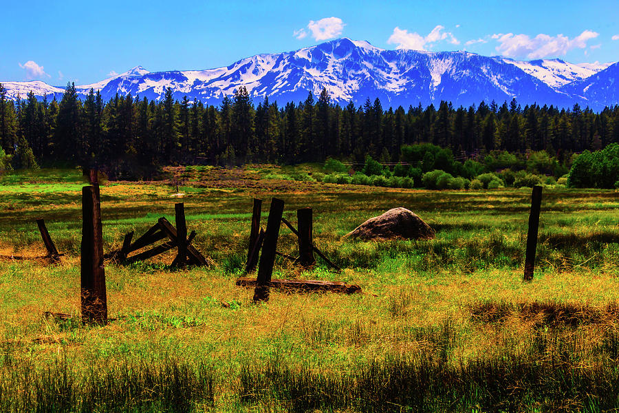 Mountain Photograph -  Sierra Nevada Mountains by Garry Gay