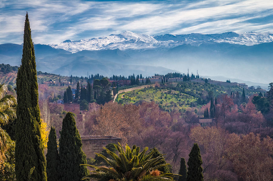 Sierra Nevada Mountains Granada Photograph by Adam Rainoff
