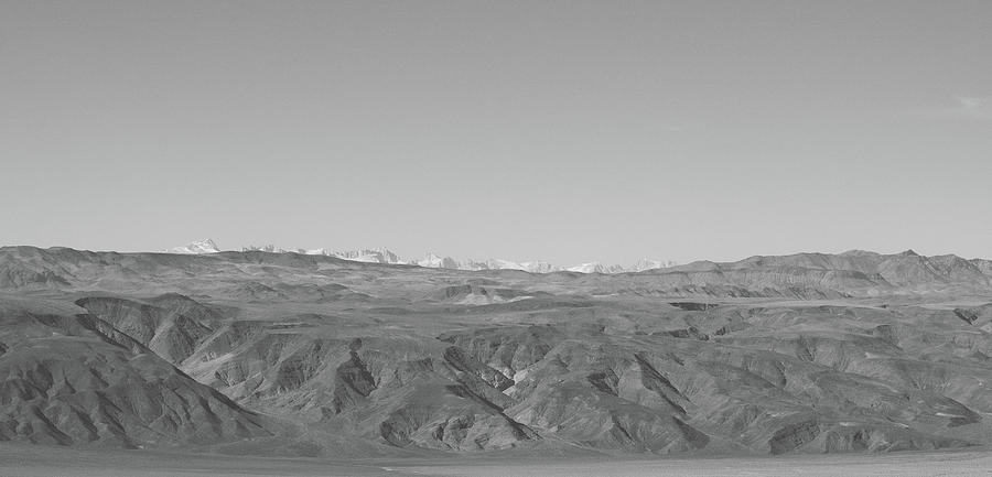 Sierra Nevada Range From Death Valley Photograph by Frank DiMarco