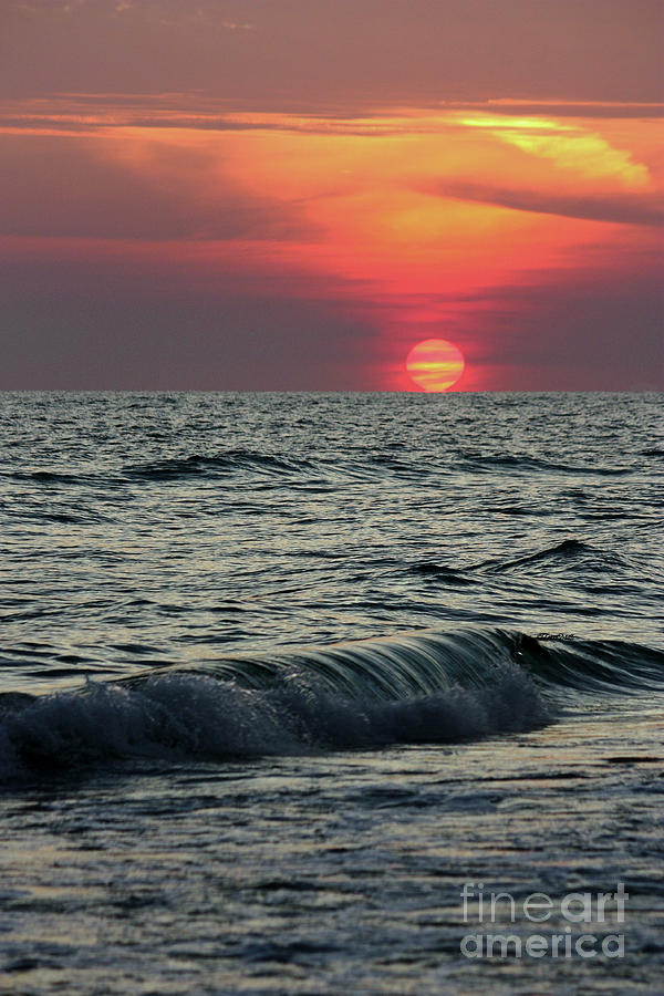 Siesta Key Sunset Photograph by Terri Mills