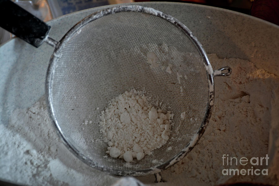 Sifting Flour Photograph by FineArtRoyal Joshua Mimbs