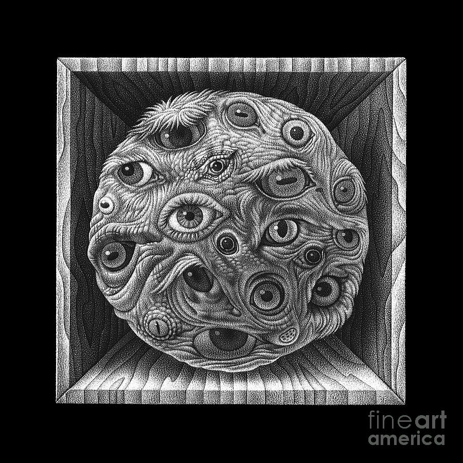 Eyeballs Drawing - Sight by David Fedan