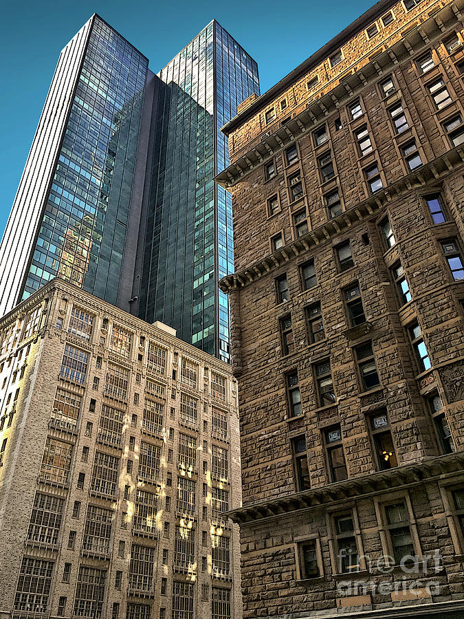 Sights in New York City - Old and New 2 Photograph by Walt Foegelle