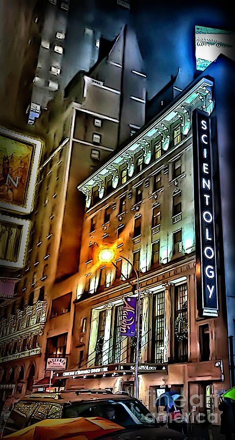 Sights in New York City - Scientology Photograph by Walt Foegelle