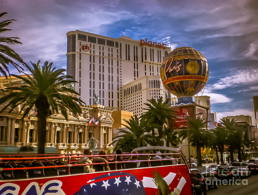 Sightseeing in Las Vegas Photograph by Claudia M Photography
