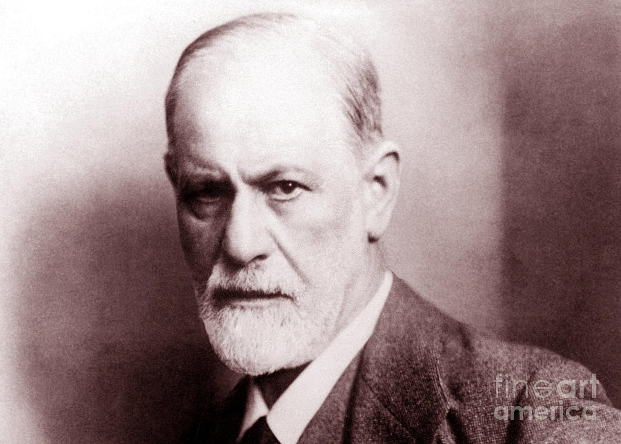 Sigmund Freud, Austrian neurologist Photograph by English School | Fine ...