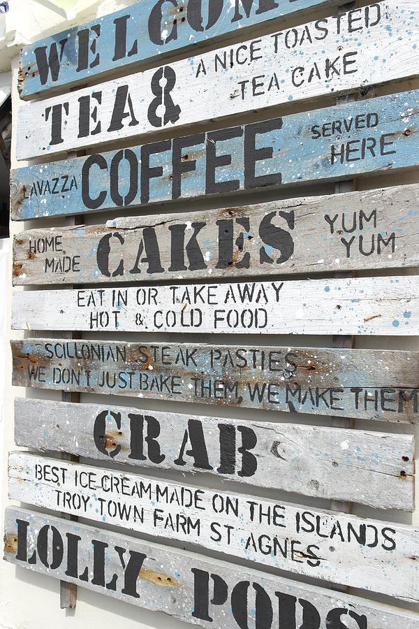 Sign Photograph by Andy Thompson