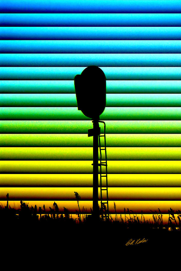 Signal At Dusk Photograph by Bill Kesler