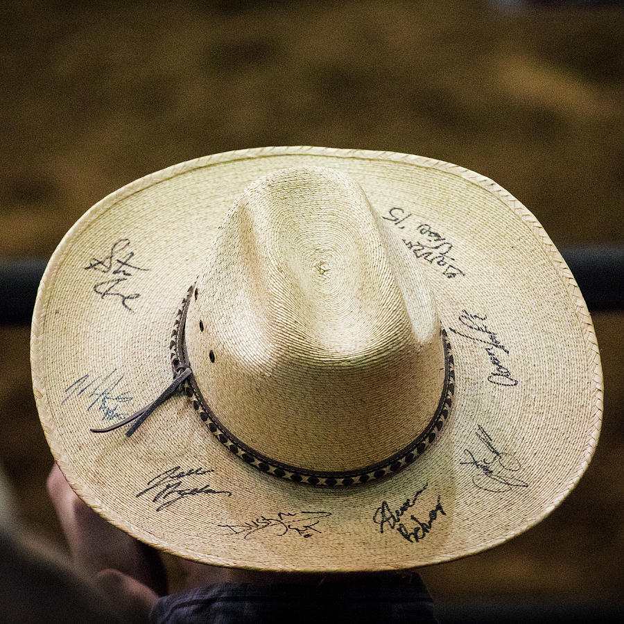 Signature hat Photograph by Jeff Kurtz