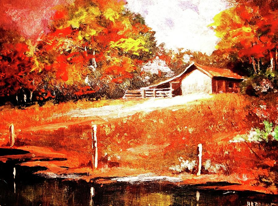 Signs of Autumn Painting by Al Brown