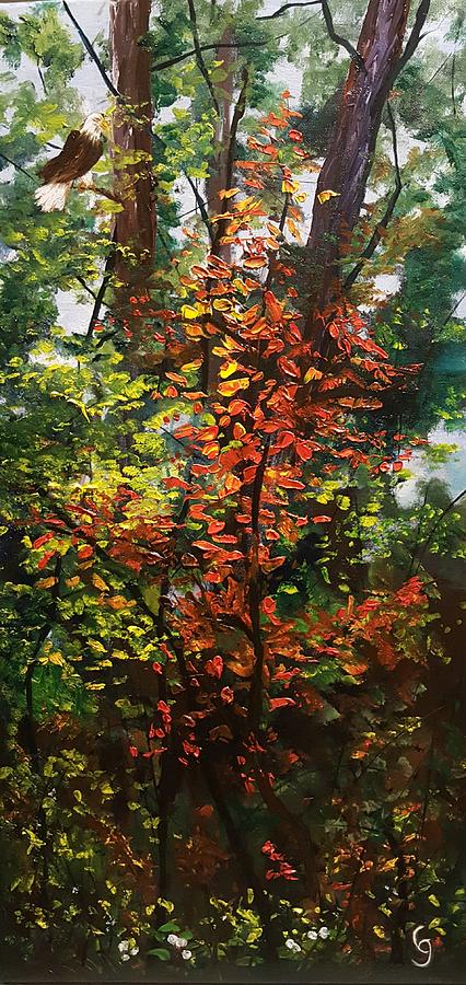 Signs of Fall          52 Painting by Cheryl Nancy Ann Gordon