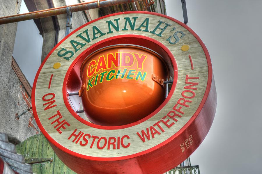 Sign Photograph - Signs of Savannah by Linda Covino