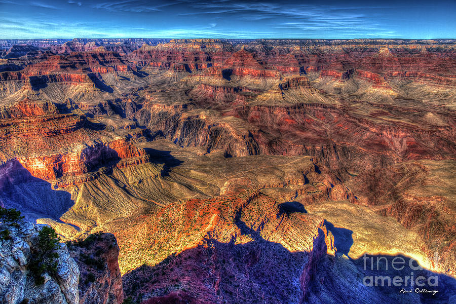 Signs Of Wear Grand Canyon National Park Arizona Art  Photograph by Reid Callaway