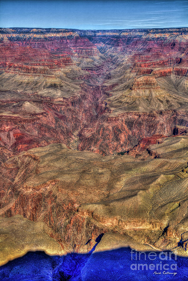 Signs Of Wearing Grand Canyon National Park Arizona Art  Photograph by Reid Callaway