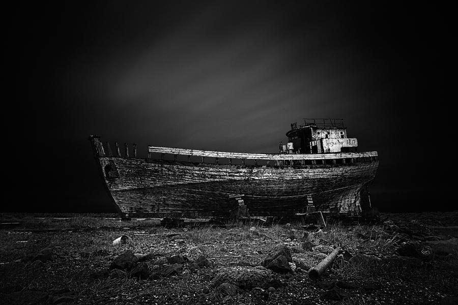 Boat Photograph - Sigurdur AK17 by Ian Good